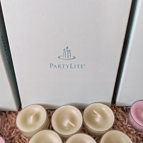 PartyLite Tea Light Candle Sets - Blackberry Sage & Wild Fern - Picture 5 of 5